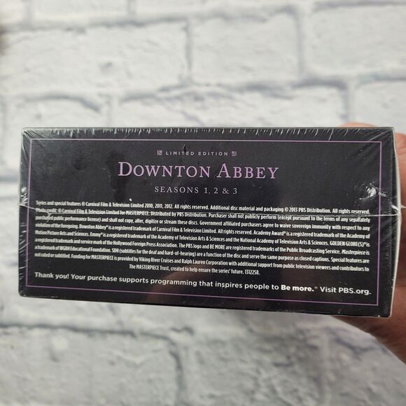 Downton Abbey Seasons 1, 2 & 3 DVD Set PBS Masterpiece UK Show Factory Sealed - Picture 6 of 8